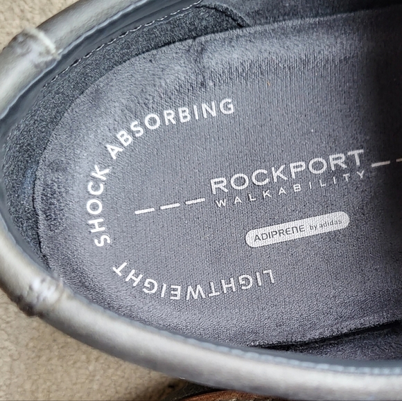 Rockport Shoes Grey Size 8.5 Wide - Picture 7 of 9